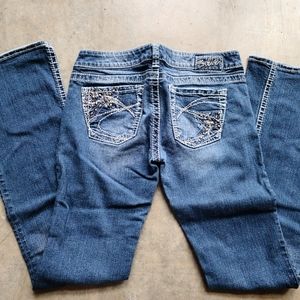 Womans 28x35 Silver Jeans